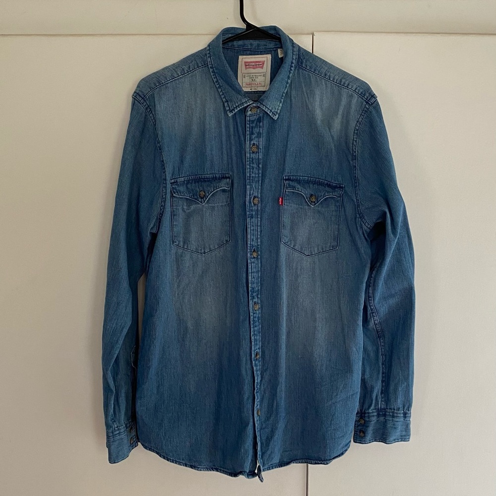 Men’s Levi’s denim western shirt XL